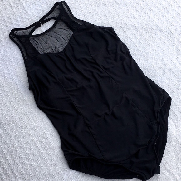 Newport News Other - NEWPORT NEWS SHEER PANEL ONE PIECE SWIMSUIT